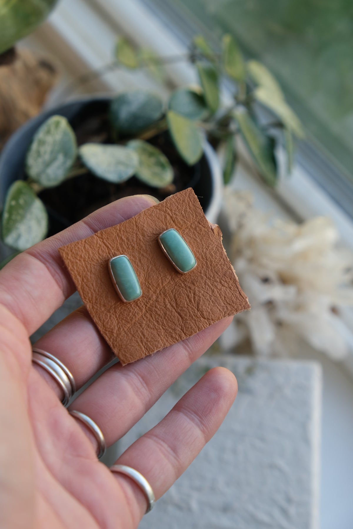 Turquoise Stud Earrings