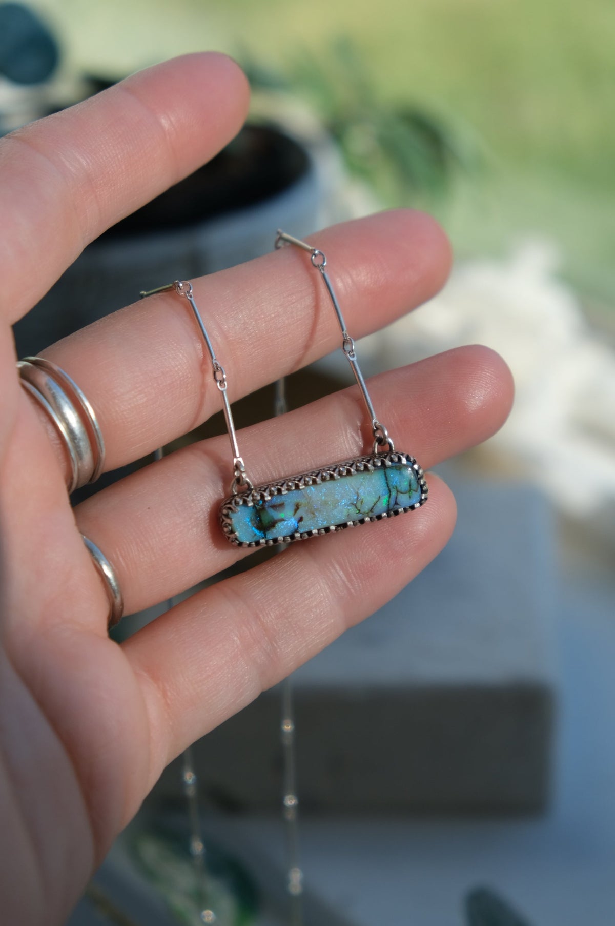 Boulder Opal Necklace