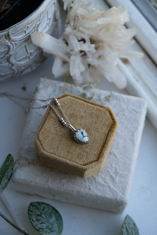 Paloma Variscite Pendant Necklace #1