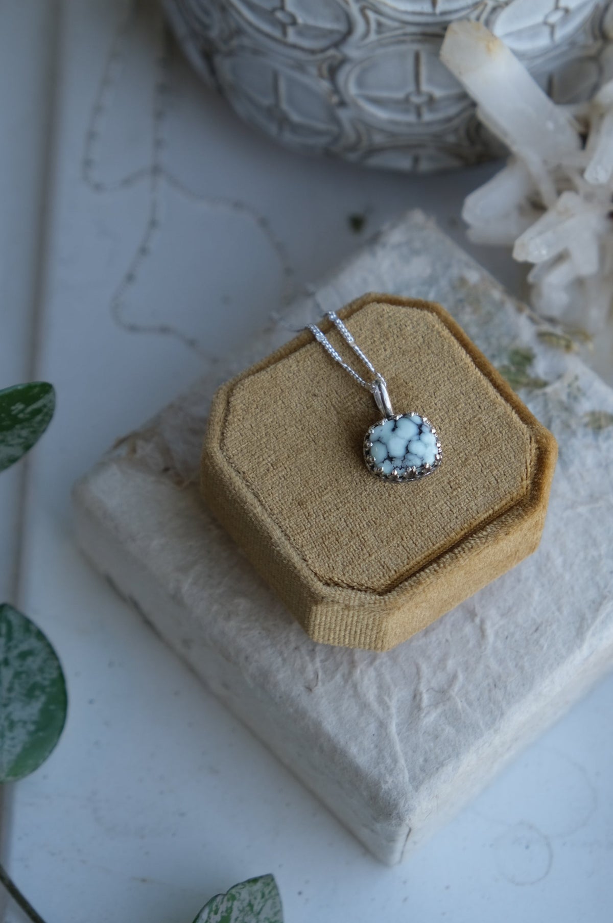 Paloma Variscite Pendant Necklace #3