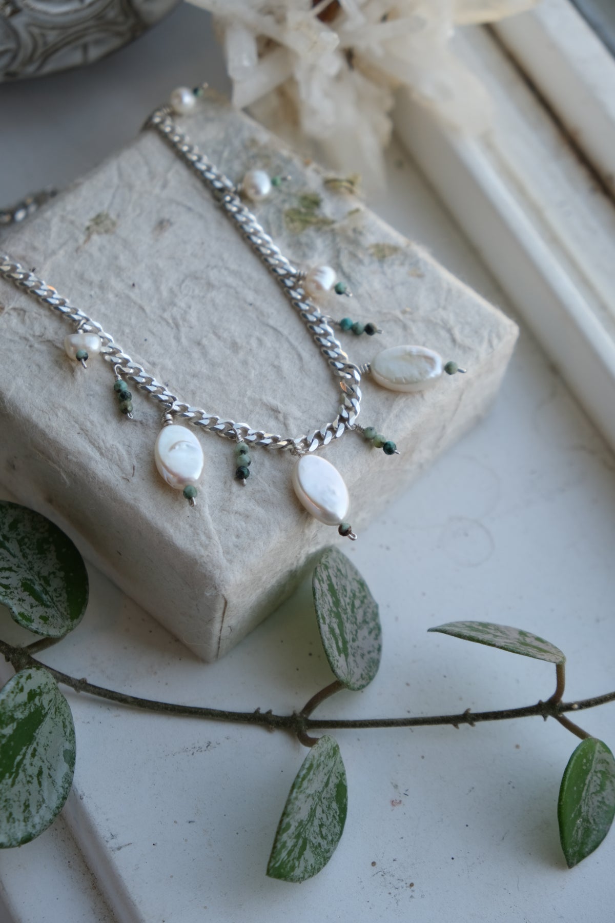 Freshwater Pearl Beaded Necklace