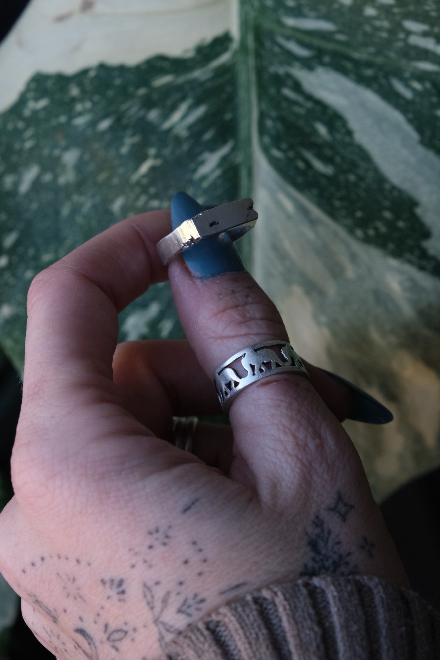 Sterling Signet Ring -size 7