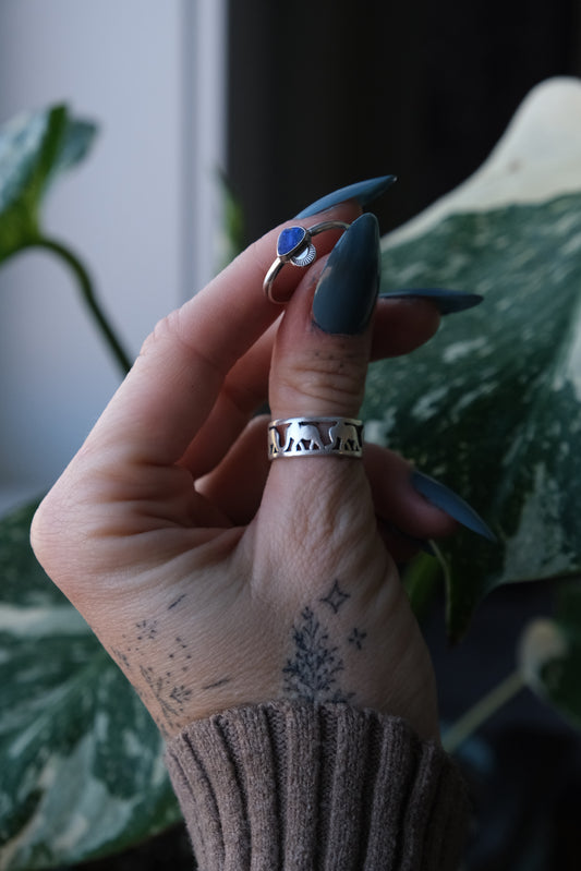 Australian Opal Ring -size 9.5