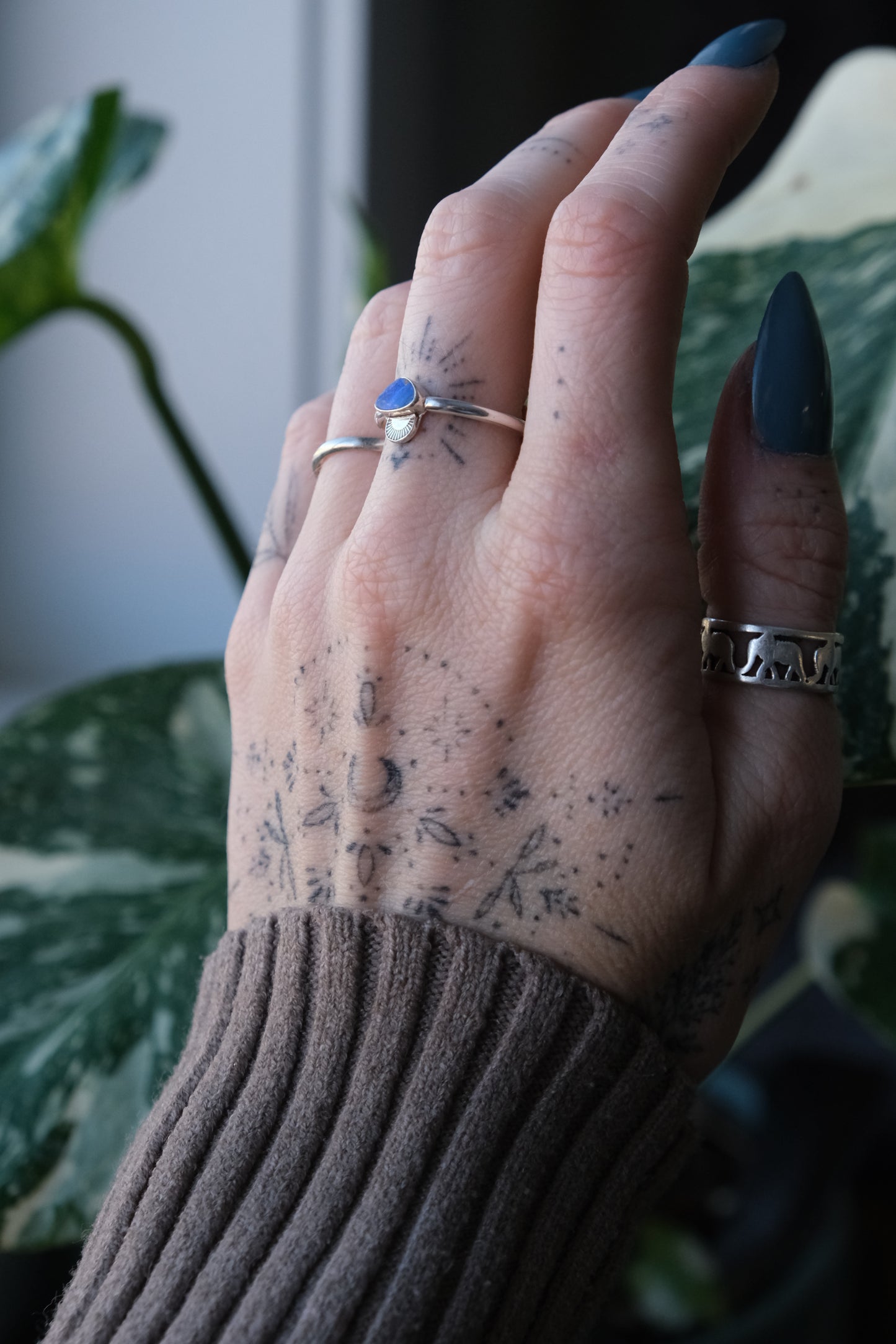 Australian Opal Ring -size 9.5