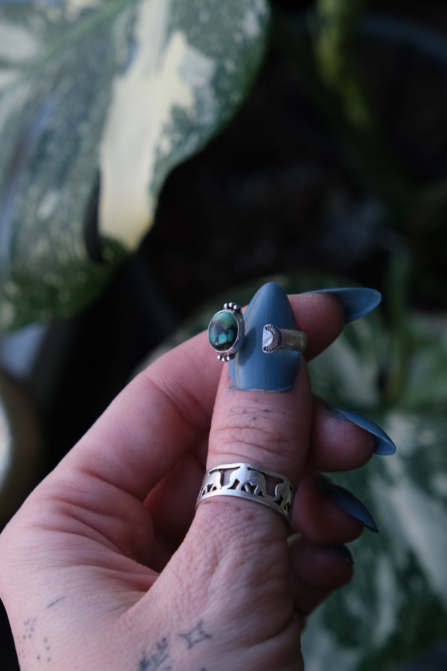 Hubei Turquoise Ring -size 4