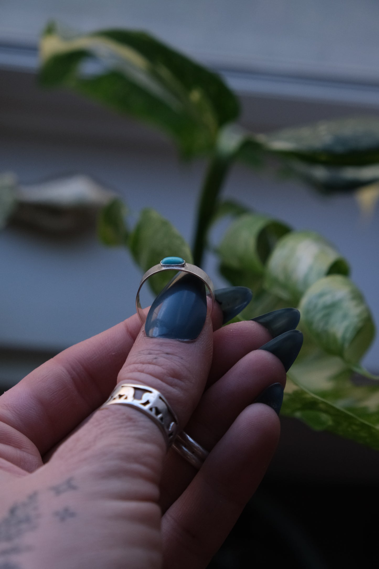 Turquoise Ring -size 8.5