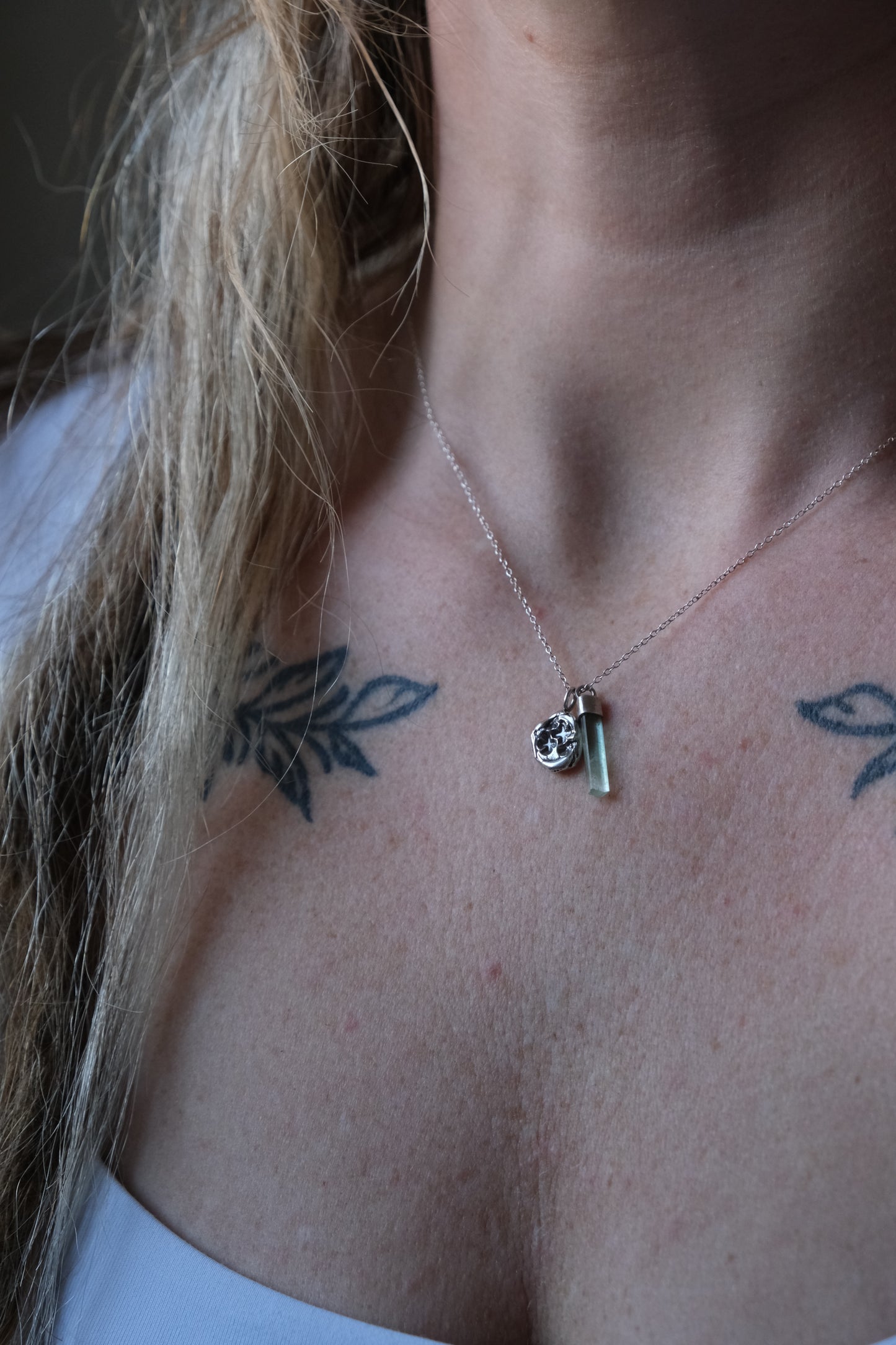 Tourmaline Charm Necklace