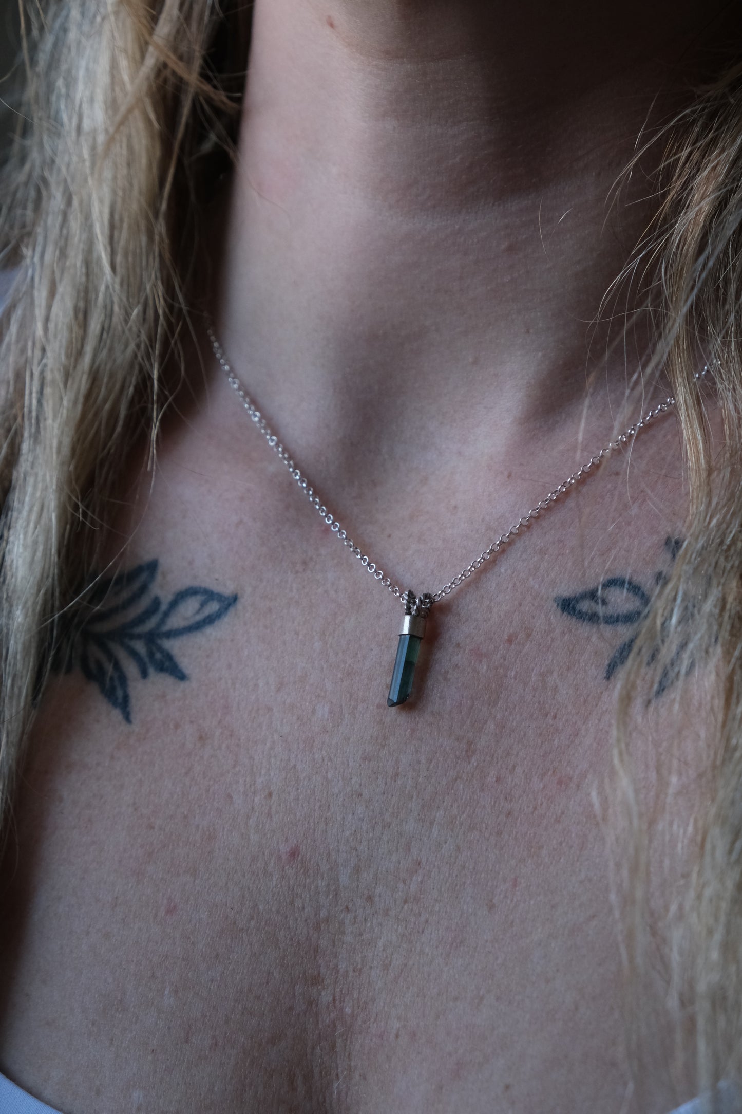 Tourmaline Charm Necklace